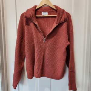 Old Navy rusty orange sweater